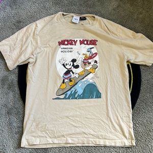 ZARA MICKEY MOUSE HAWAIIAN HOLDAY SHIRT